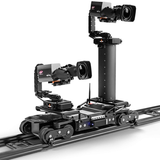 AGITO Modular Dolly System. On Track or Free Roaming