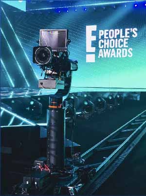The AGITO Remote Dolly at the Peoples Choice Awards